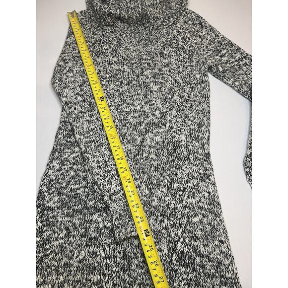 The Limited Gray Turtleneck Dress Size XS Long Sleeve Stretch/Missing Belt - Picture 5 of 8